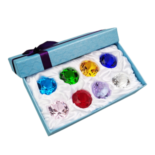 儿童玩具宝石K9水晶玻璃大钻石小女孩公主生日礼物砖石仿真玩具