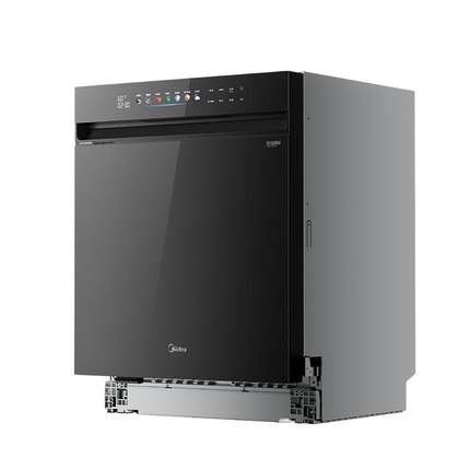 美的万向变频洗碗机家用全自动烘