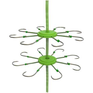 品龙翻板钩套装防缠绕海竿抛海杆鱼钩盘饼八爪翻版钩伊势尼大物