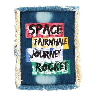 牛仔裤口袋修补装饰缝裤兜裤子加装口袋贴外加T恤缝衣服上的口袋F