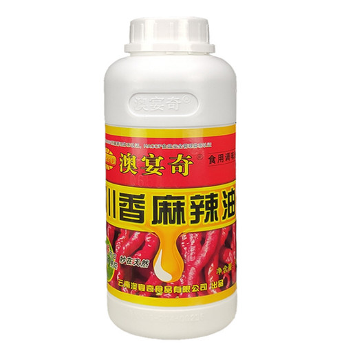 澳宴奇川香麻辣油500g麻辣精油口水鸡油泼辣子拌菜奥宴奇商用调味
