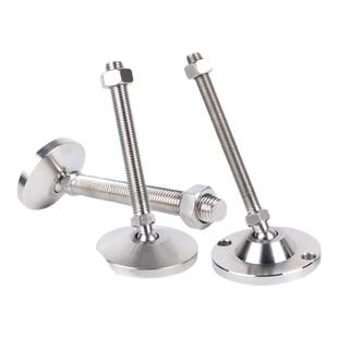 304不锈钢万向重型脚杯可调节支撑脚万向蹄脚机床调节脚万向地脚