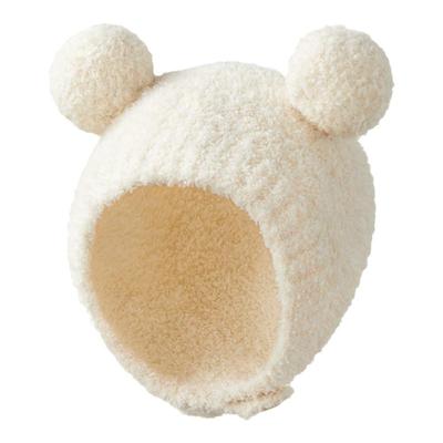 [秋冬加绒]包脸护耳外出宝宝帽子