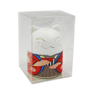 PVC透明包装盒子塑料定制 正方形公仔胶盒印刷定做批发手办展示盒