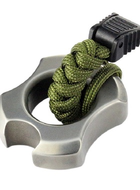 加厚15mm饿鱼金tc4钛合金指虎