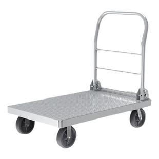 拉货小推车拉货车平板车推货车拖车搬运车折叠钢板手推车铁板推车