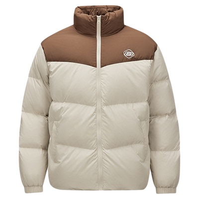 防泼水斯凯奇抗菌连帽羽绒服