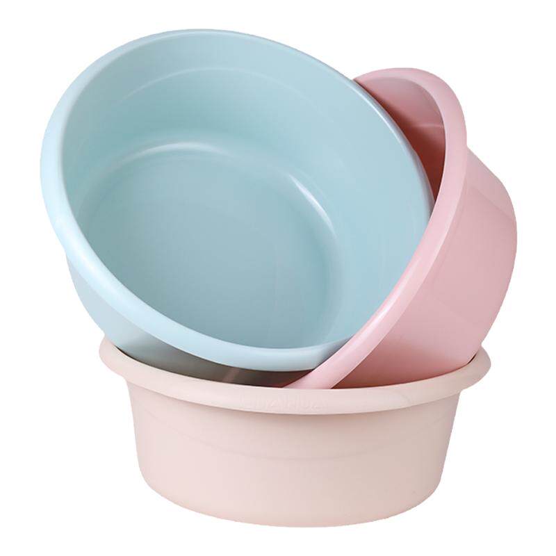 茶花洗脸盆加厚塑料盆学生宿舍用