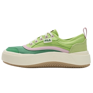 FILA 斐乐官方女鞋JELLYFISH摩登帆布鞋2025夏季新款水母鞋休闲鞋