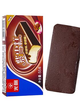 光明紫雪糕巧克力脆皮冰淇淋