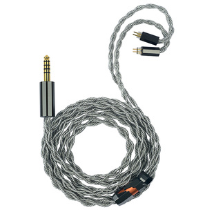 炭灰 bibo耳机升级线im50 ie80s/40pro a2dc mmcx 0.78无氧铜镀银