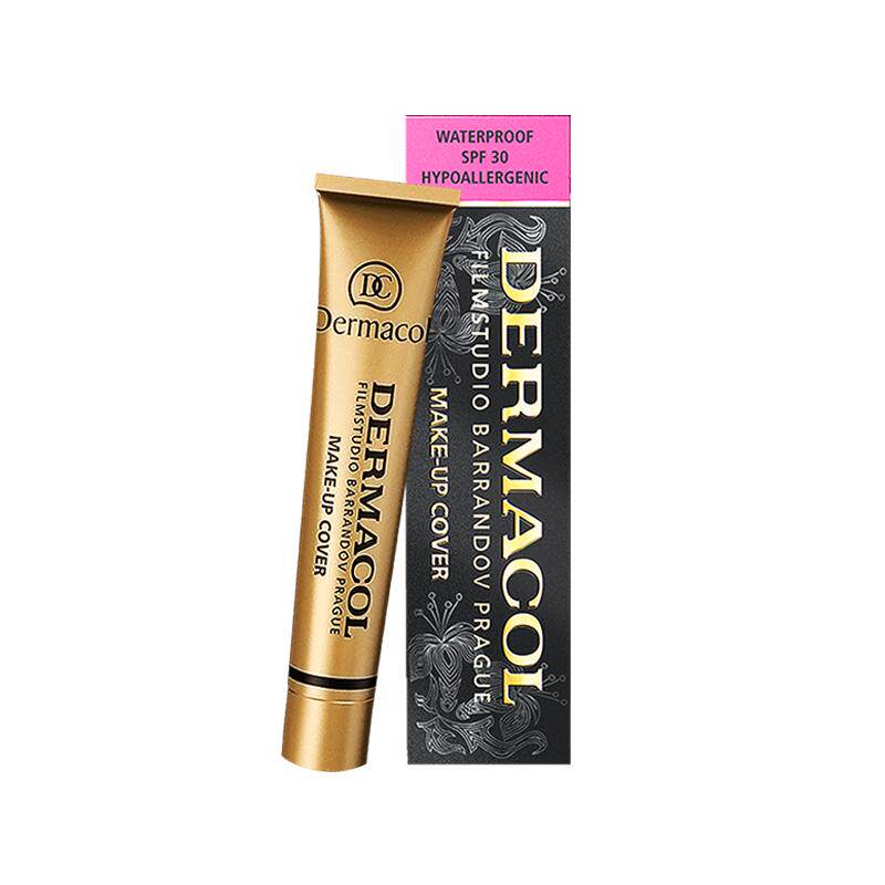 现货速发 捷克Dermacol黛玛蔻遮瑕膏小样  试用分装遮纹身神器3g