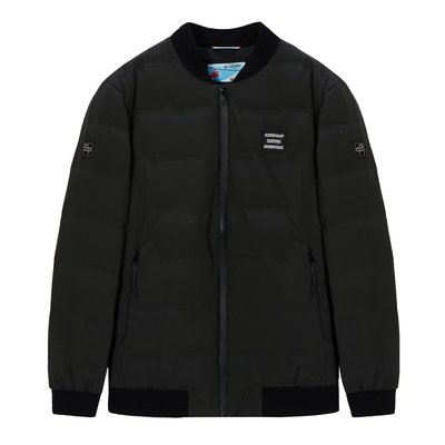 斯密特保罗短款黑色羽绒服