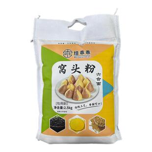 窝窝头专用粉六合面粉九合面低钠0添加蔗糖老人胖子粗粮杂粮面