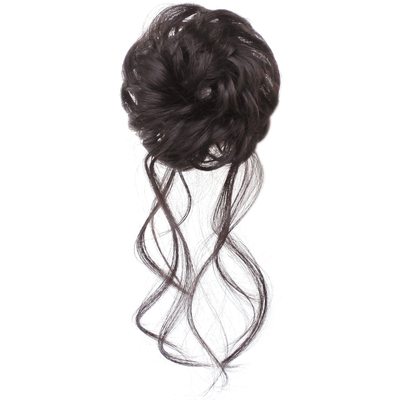 misssecret千金感流苏花苞丸子头