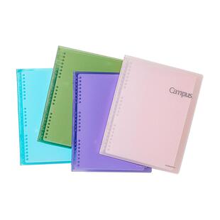 国誉活页本笔记本秒开本子可替换芯初中高中学生专用记事本可拆卸