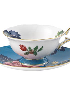 WEDGWOOD漫游美境骨瓷咖啡杯碟