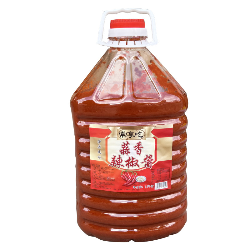 常享吃沙县辣椒酱拌面小吃配料