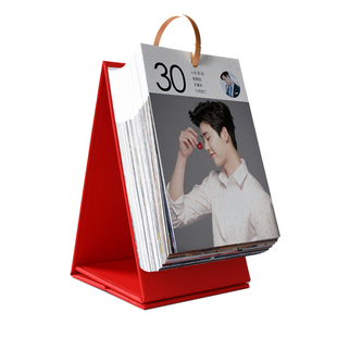 李钟硕小日历罗云熙台历陈哲远陈瑞书挂历2026年新款周历桌面摆件