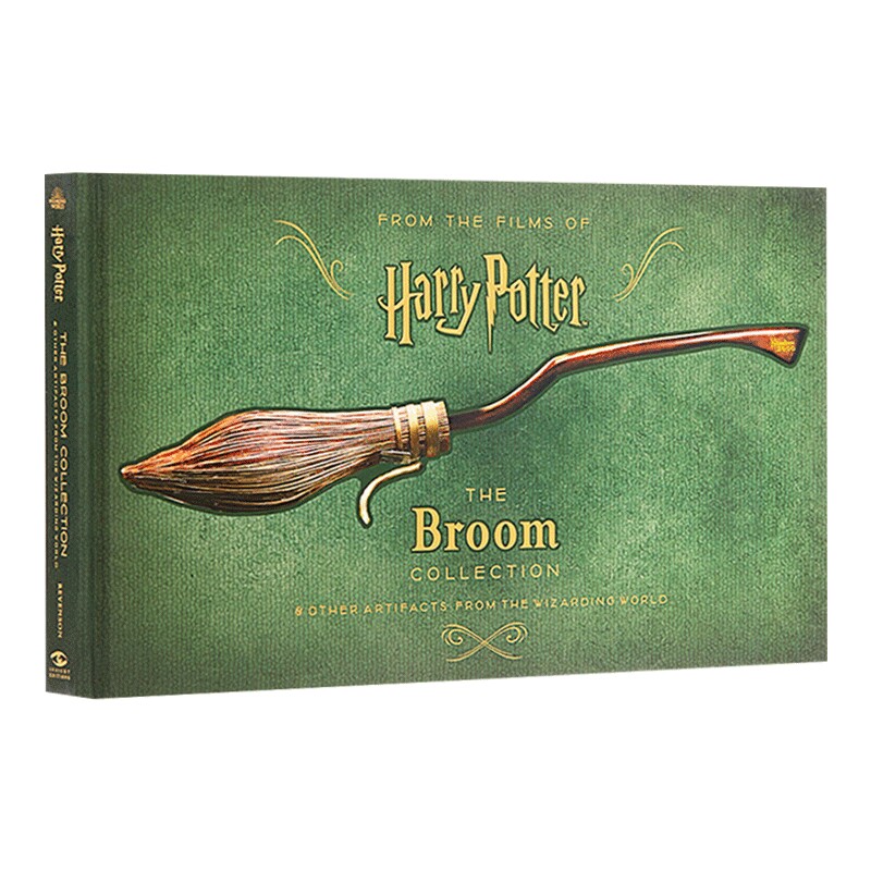 精装 英文原版 Harry potter The Broom Collection 哈利波特飞天扫帚 收藏集 英文版 进口英语原版书籍