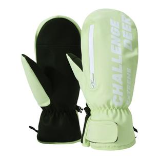 单板专业滑雪手套男女儿童内置护腕触屏冬季户外骑行防水保暖闷子