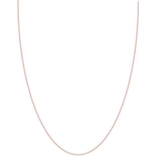 925纯银项链素链穿珍珠链子链条配件18K金万能链针式路路通串珠绳