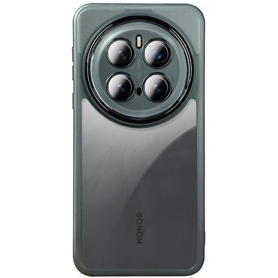 适用于荣耀magic7自带镜头膜手机壳magic7pro新款支架保护套PTP-AN10透明硅胶5G曲面屏镜头全包防摔PTP软防滑