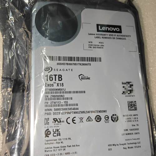 议价议价希捷16T ST16000NM001J，SATA接口企业级机