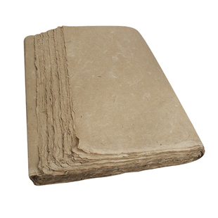 构皮纸纯手工古法捞制构皮仿古白色麻纸枸树皮纸手工皮纸半生熟毛边纸山水国画长纤维麻纸清水云龙皮构皮纸