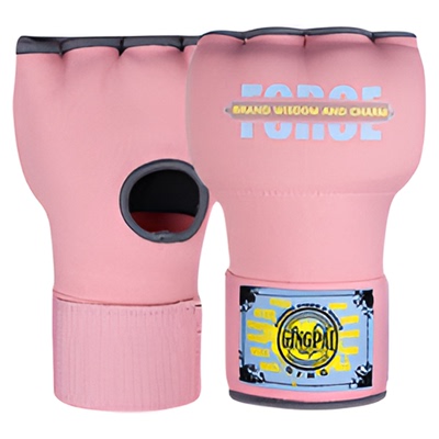 拳击凝胶半指手套欧式泰拳快速懒人缠手带散打绷带男女打拳护手带