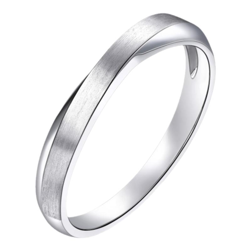 周生生星宇铂金戒指婚戒