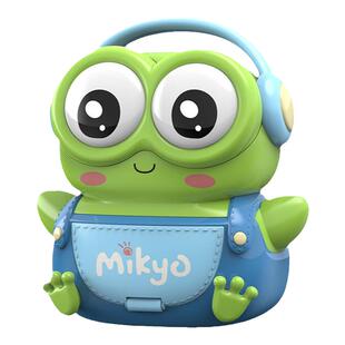 新款卡通萌鸭存钱罐智能感应语音密码进钞背包仿真指纹识别存钱柜