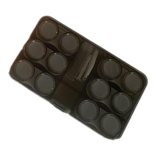 多副装ins冷淡风隐形眼镜盒简约便携美瞳盒高颜值伴侣护理收纳盒