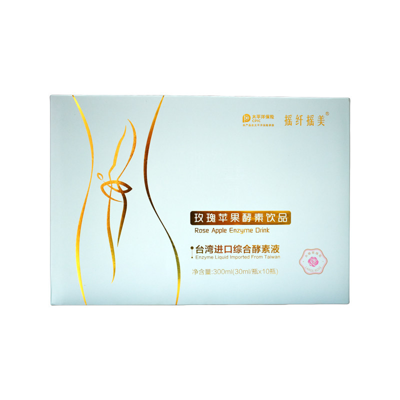 摇纤摇美玫瑰苹果酵素饮品台湾进口酵素重瓣红玫瑰苹果汁酵素孝素