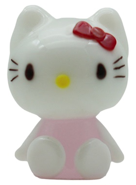 琉璃手作kitty猫卡通车载摆件