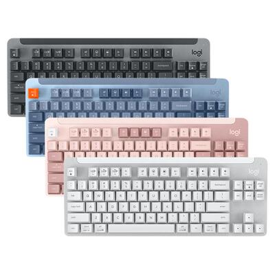 罗技TTC红轴无线机械键盘