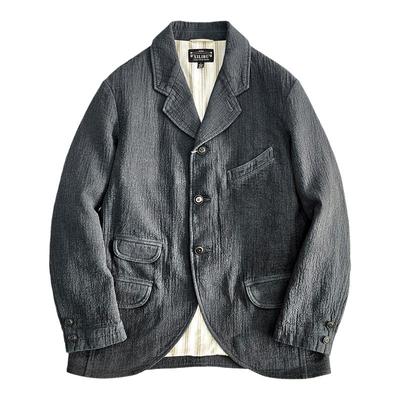 西里布商务休闲美式复古西服外套