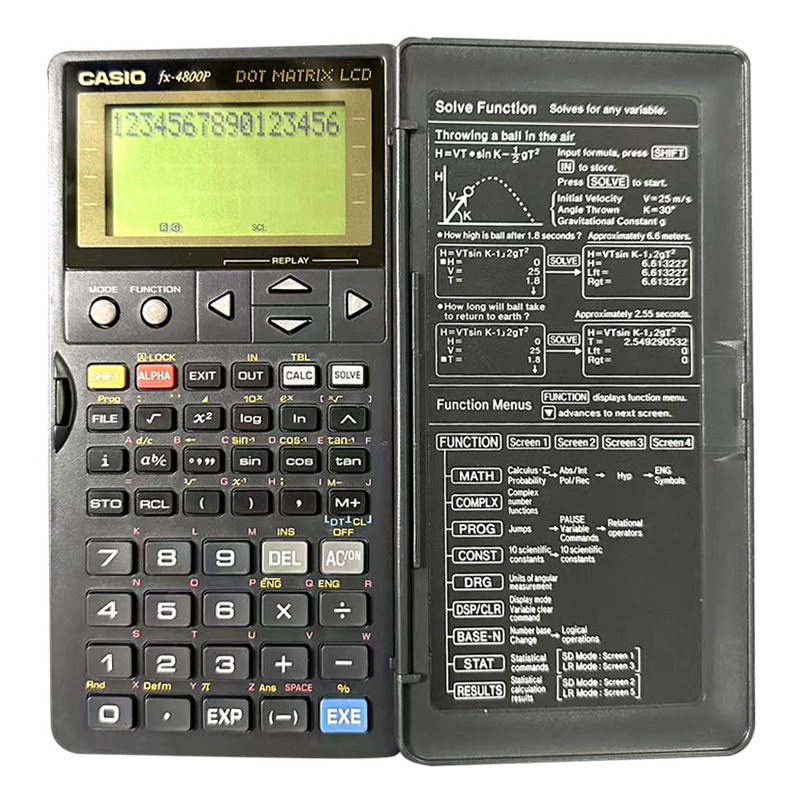 可编程计算器 fx-4800P 工程图形测绘专用计算机卡西欧老款计算器