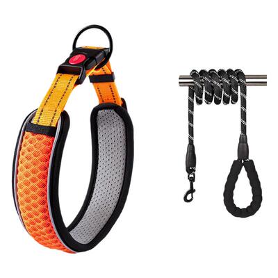 【柔软不勒脖】狗狗牵引绳项圈式