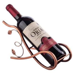 红酒架摆件轻奢高档家用葡萄酒架子斜酒瓶架酒杯倒挂架酒柜展示架