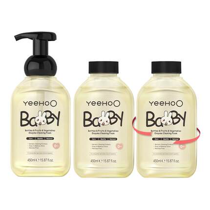 英氏奶瓶清洗剂婴儿奶瓶清洁剂洗果蔬洗洁精奶瓶清洗液便携量贩装