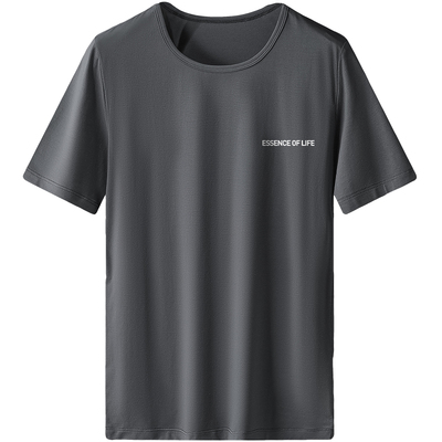 莫代尔棉T恤冰丝冰感抗菌防螨