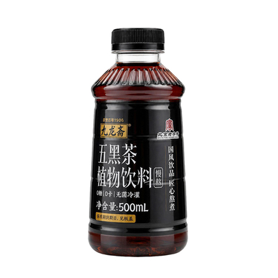 九龙斋五黑茶饮料500ml*8瓶