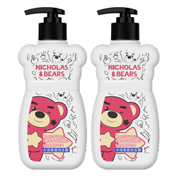 【选3件】力高芘熊婴儿沐浴露洗发水二合一