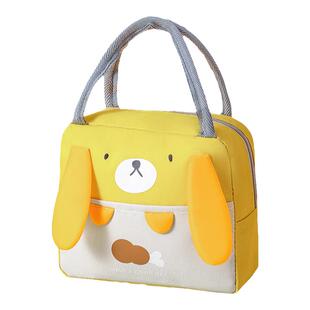 饭盒袋保温便当包上班族洋气装餐包加厚铝箔袋子小学生带饭手提包