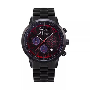 Fate手表幸运石正版联名二次元动漫周边间桐樱fgo学生防水石英表