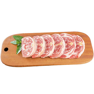 宁夏盐池滩羊肉 羊脖子羊颈排绵羊肉草原美食羔羊肉烧烤食材2斤