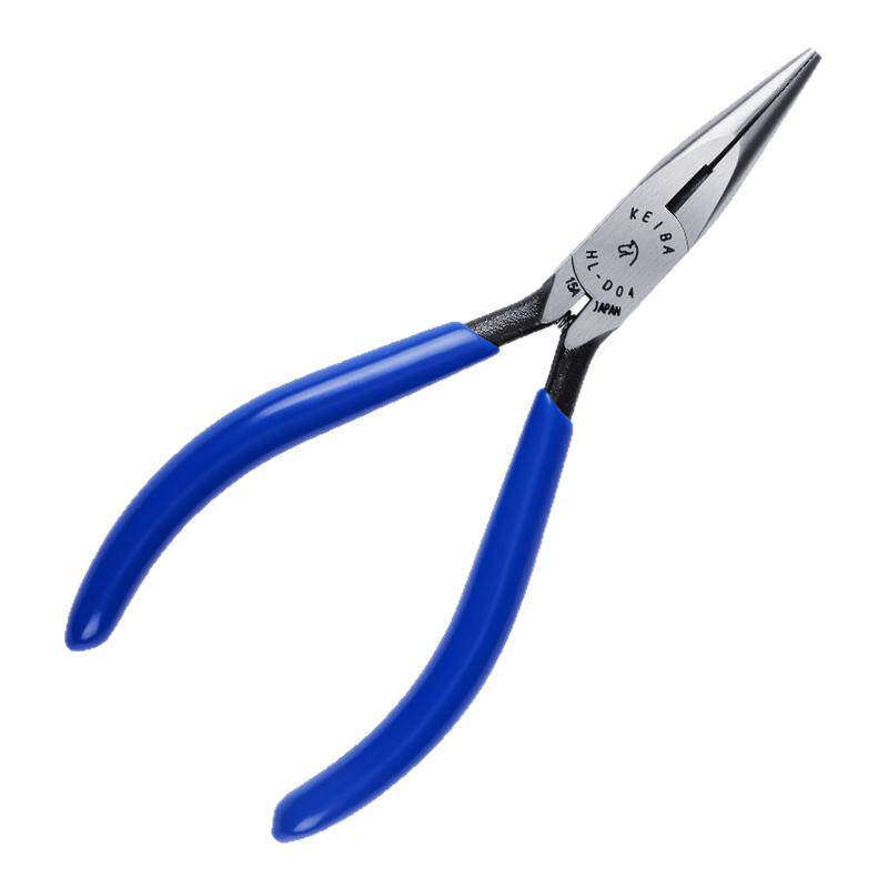 KEIBA马牌HL-D04 尖嘴钳日本进口高精密有牙特细长嘴钳微型尖咀钳