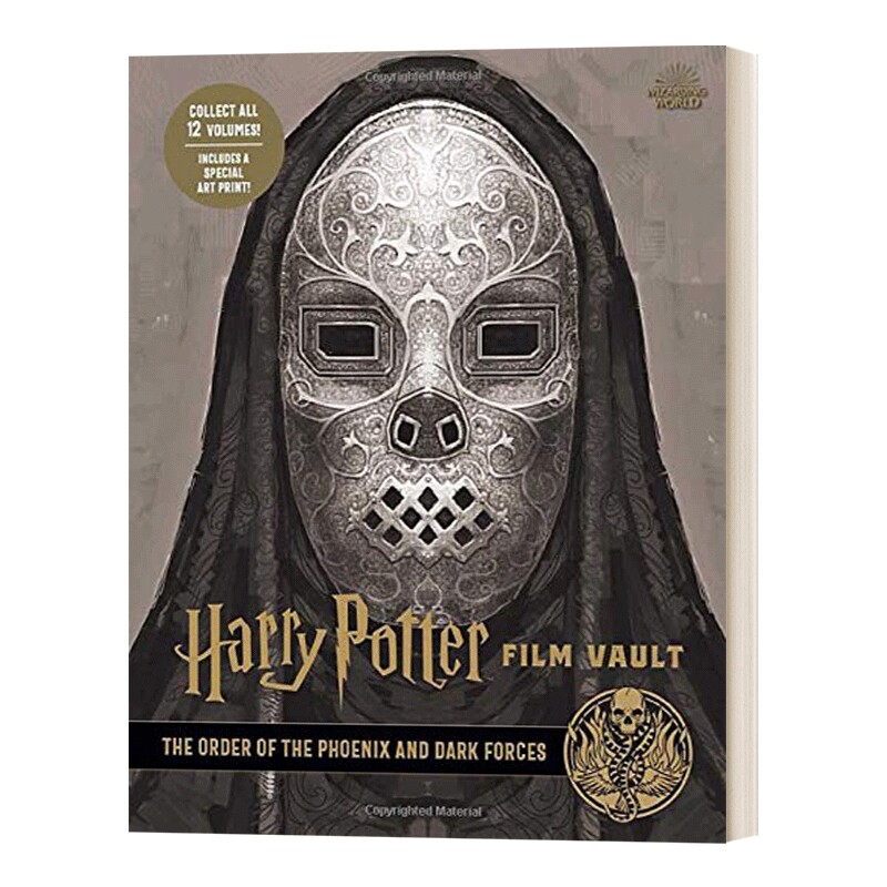 哈利波特电影艺术宝典 英文原版 Harry Potter Film Vault 8 卷八 凤凰社与黑暗势力 英文版 进口英语原版书籍
