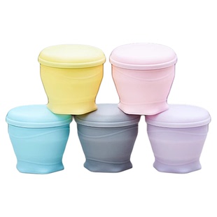 随身折叠杯旅行洗漱耐高温口袋便携式带盖水杯食品级硅胶刷牙杯子